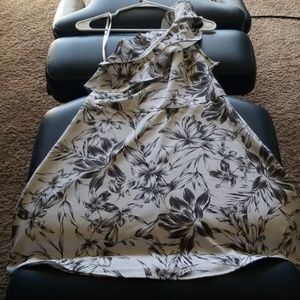 Size 6 Banana Republic one shoulder dress